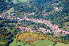 Rott dans le département Bas Rhin, France hors des airs