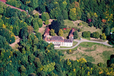 Vue oblique de Weiler dans le département Bas Rhin, France