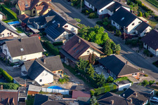Vue aérienne de Anneau Sud depuis le nord à Kuhardt dans le département Rhénanie-Palatinat, Allemagne