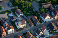 Saarstraße à Kandel dans le département Rhénanie-Palatinat, Allemagne d'en haut
