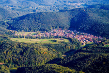 Photographie aérienne de Vorderweidenthal dans le département Rhénanie-Palatinat, Allemagne