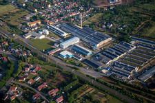 Vue aérienne de WM Agrar - Agriculture Wallhausen GmbH & Co.KG à Wallhausen dans le département Saxe-Anhalt, Allemagne