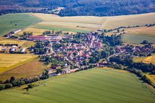 Vue aérienne de Quartier Rotha in Sangerhausen dans le département Saxe-Anhalt, Allemagne
