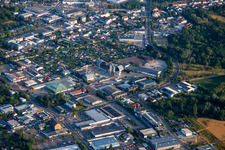 Vue aérienne de Zone commerciale Nachtweide à Speyer dans le département Rhénanie-Palatinat, Allemagne
