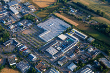 Vue aérienne de Centre E Stiegler à le quartier Ludwigshof in Speyer dans le département Rhénanie-Palatinat, Allemagne