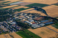 Vue aérienne de Centre d'accueil pour demandeurs d'asile Speyer (AfA) à Speyer dans le département Rhénanie-Palatinat, Allemagne