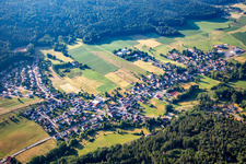 Quartier Wahlen in Grasellenbach dans le département Hesse, Allemagne d'en haut