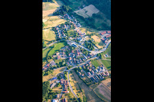 Vue aérienne de Quartier Weschnitz in Fürth dans le département Hesse, Allemagne