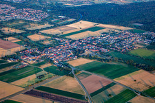 Vue aérienne de Du nord-ouest à Westheim dans le département Rhénanie-Palatinat, Allemagne