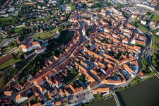 Photographie aérienne de Ptuj dans le département Slovénie, Slovénie