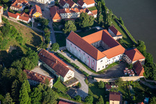 Vue aérienne de Monastère dominicain / Dominikanski samostan Ptuj - Kongresno kulturni center à Ptuj dans le département Slovénie, Slovénie