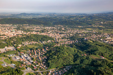Enregistrement par drone de Nova Gorica dans le département Slovénie, Slovénie