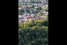 Tour Bismarck à Bad Bergzabern dans le département Rhénanie-Palatinat, Allemagne d'en haut