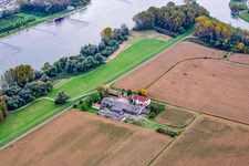 Photographie aérienne de Domaine de Ludwigsau à le quartier Maximiliansau in Wörth am Rhein dans le département Rhénanie-Palatinat, Allemagne