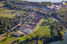 Vue aérienne de Quartier Grauelsbaum in Lichtenau dans le département Bade-Wurtemberg, Allemagne