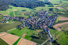 Vue aérienne de Quartier Zierolshofen in Kehl dans le département Bade-Wurtemberg, Allemagne