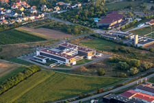 Vue aérienne de Nouvel hôpital de Obernai - GHSO à Obernai dans le département Bas Rhin, France