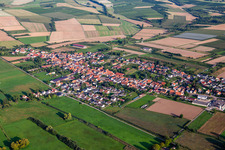 Schweighofen dans le département Rhénanie-Palatinat, Allemagne depuis l'avion