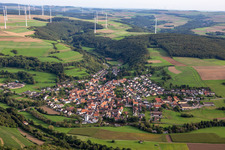 Photographie aérienne de Rehborn dans le département Rhénanie-Palatinat, Allemagne
