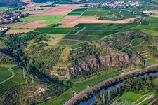 Vue aérienne de Norheimer Cafés à Norheim dans le département Rhénanie-Palatinat, Allemagne