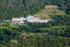 Photographie aérienne de Clinique des Trois Châteaux à le quartier Ebernburg in Bad Kreuznach dans le département Rhénanie-Palatinat, Allemagne