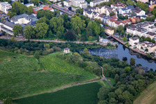 Vue aérienne de Défense d'Élisabeth à Bad Kreuznach dans le département Rhénanie-Palatinat, Allemagne