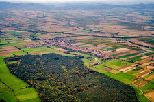 Photographie aérienne de Du sud-ouest à Freckenfeld dans le département Rhénanie-Palatinat, Allemagne
