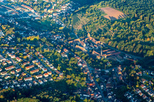 Vue aérienne de Monastère Maulbronn à Maulbronn dans le département Bade-Wurtemberg, Allemagne