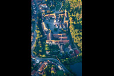 Monastère Maulbronn à Maulbronn dans le département Bade-Wurtemberg, Allemagne d'en haut