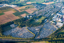 Photographie aérienne de Alfred Kärcher SE & Co. KG et MOSOLF Logistics & Services GmbH, succursale Illingen à Illingen dans le département Bade-Wurtemberg, Allemagne