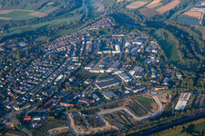 Vue aérienne de Zone industrielle de Steinbeisstr à Vaihingen an der Enz dans le département Bade-Wurtemberg, Allemagne