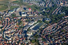 Vue aérienne de Alfred Kärcher GmbH & Co. KG à Winnenden dans le département Bade-Wurtemberg, Allemagne