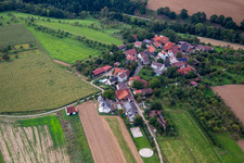 Vue aérienne de Quartier Lehrhof in Steinheim an der Murr dans le département Bade-Wurtemberg, Allemagne