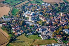 Vue aérienne de Quartier Kork in Kehl dans le département Bade-Wurtemberg, Allemagne