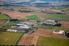 Vue aérienne de Zone commerciale Jakob-Dieffenbacher-Straße à Eppingen dans le département Bade-Wurtemberg, Allemagne