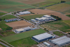 Vue aérienne de BUK Kunststofftechnik GmbH à Eppingen dans le département Bade-Wurtemberg, Allemagne