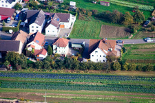 Quartier Urloffen in Appenweier dans le département Bade-Wurtemberg, Allemagne vu d'un drone