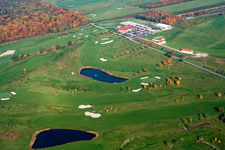 Vue aérienne de Terrain du terrain de golf Golfclub Urloffen dans le quartier de Zimmern à le quartier Urloffen in Appenweier dans le département Bade-Wurtemberg, Allemagne