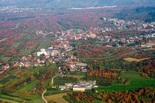 Vue aérienne de Quartier Mösbach in Achern dans le département Bade-Wurtemberg, Allemagne