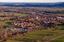 Vue aérienne de Quartier Arzbach in Wackersberg dans le département Bavière, Allemagne