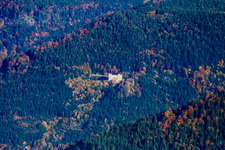 Vue aérienne de Quartier Bühlerhöhe in Bühl dans le département Bade-Wurtemberg, Allemagne