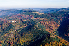 Vue aérienne de Hauteur de Bühler à le quartier Bühlerhöhe in Bühl dans le département Bade-Wurtemberg, Allemagne