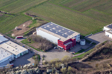 Vue aérienne de La Klein GmbH sur Rodenweg à Landau in der Pfalz dans le département Rhénanie-Palatinat, Allemagne