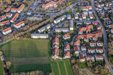 Vue aérienne de A la cabane en brique à Landau in der Pfalz dans le département Rhénanie-Palatinat, Allemagne