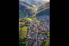 Photographie aérienne de De l'est à Klingenmünster dans le département Rhénanie-Palatinat, Allemagne