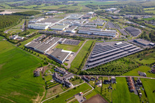 Photographie aérienne de MAHLE Behr Hambach SAS à Hambach dans le département Moselle, France