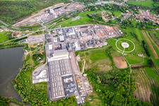 Photographie aérienne de INEOS EUROPE Sarralbe, Ortec Industrie à Sarralbe dans le département Moselle, France