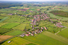 Vue aérienne de Altwiller dans le département Bas Rhin, France