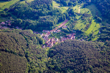 Enregistrement par drone de Quartier Blankenborn in Bad Bergzabern dans le département Rhénanie-Palatinat, Allemagne