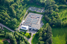 Vue aérienne de Lugina Schufabrik à Schwanheim dans le département Rhénanie-Palatinat, Allemagne